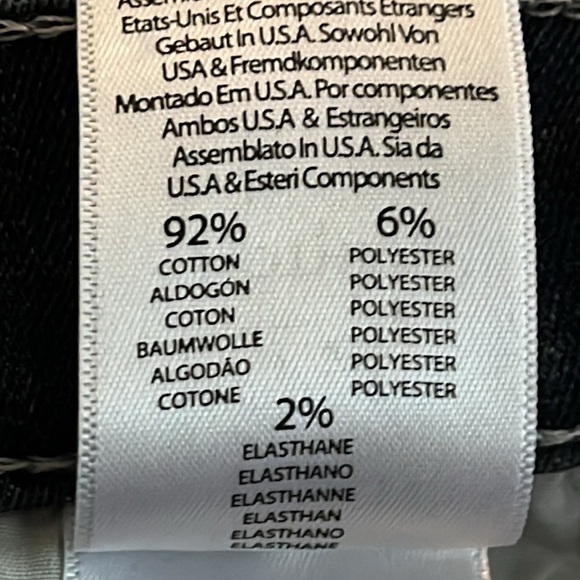 Mother Denim | Insider Crop Step Fray Best Left in the Shadows Sz 24/2 Gray Wash - Picture 11 of 14